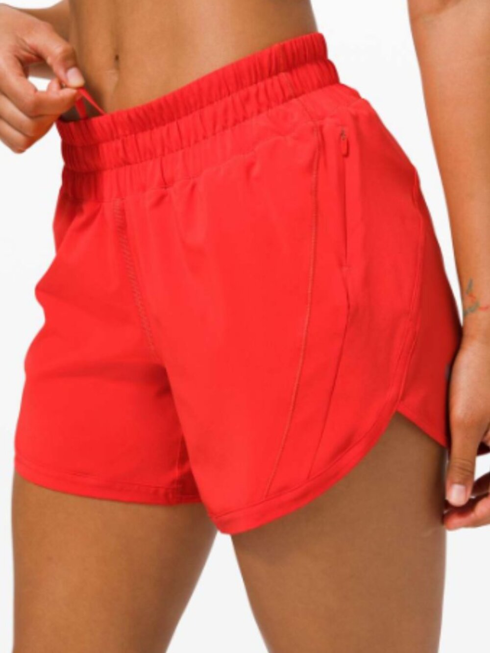 Lululemon Track That Short 5" - Size 8 - Pink Punch